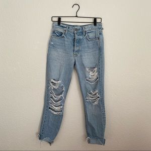 GRLFRND Women’s Size 26 “Karolina” Wear Me Out Boyfriend Denim Jean